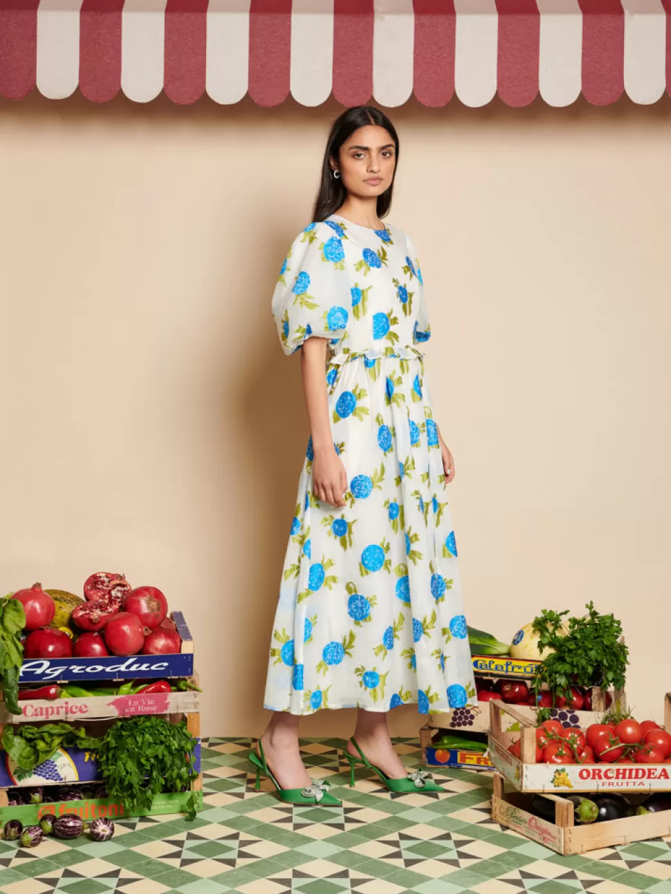 Dresses | Sister Jane Orchard Jacquard Midi Dress Pearled Ivory