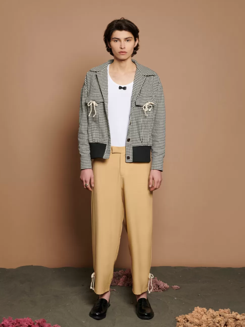 Jackets | Sister Jane Otis Check Jacket Black And White