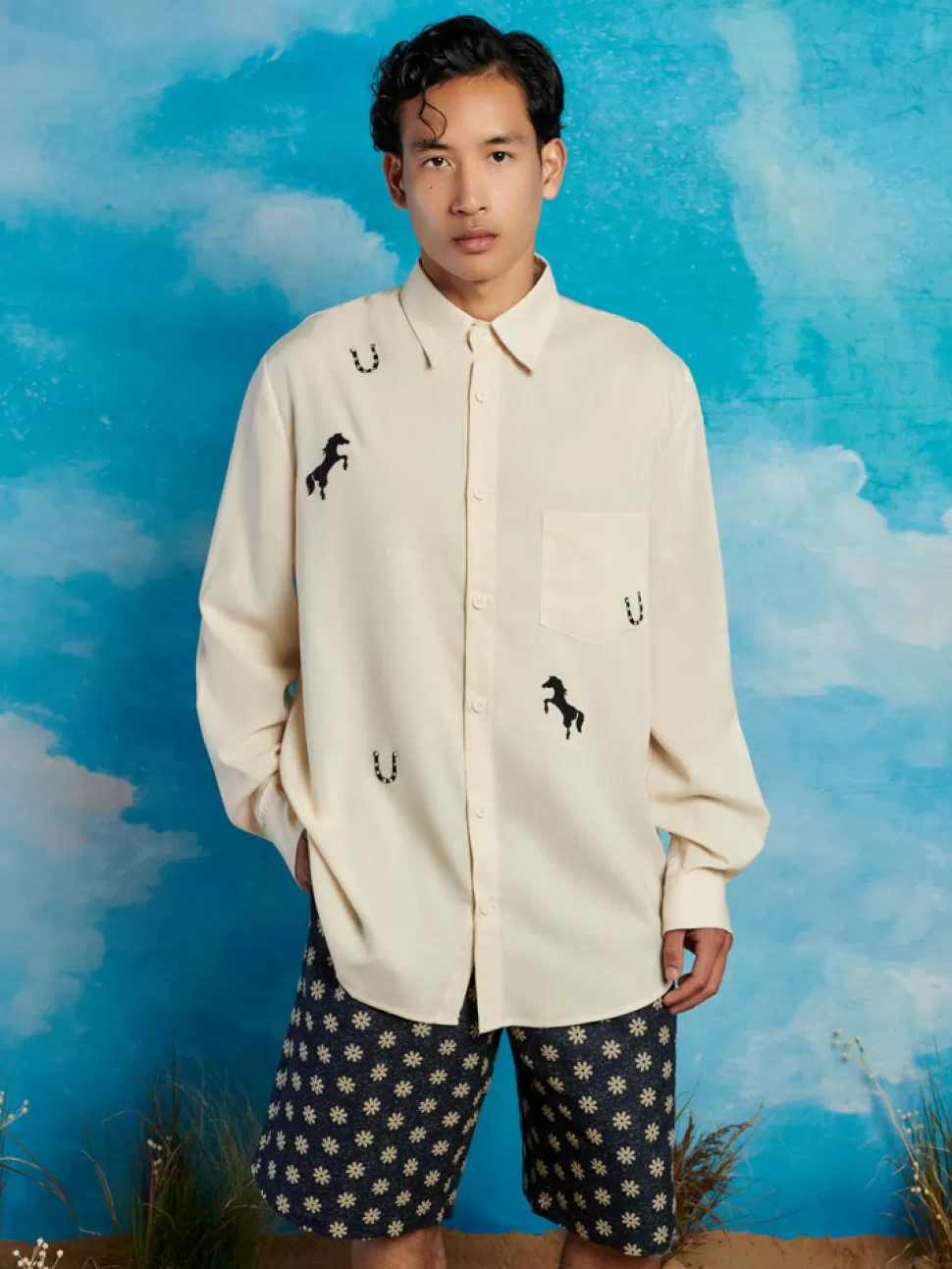 Shirts | Sister Jane Penny Applique Shirt Vintage Cream