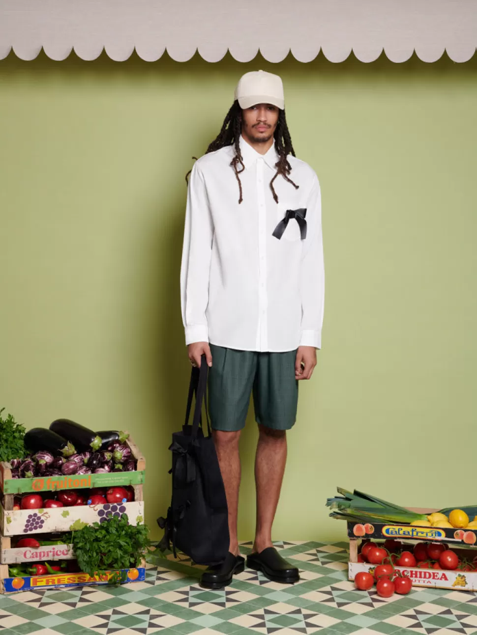 Shirts | Sister Jane Penny Bow Pocket Shirt Snow White