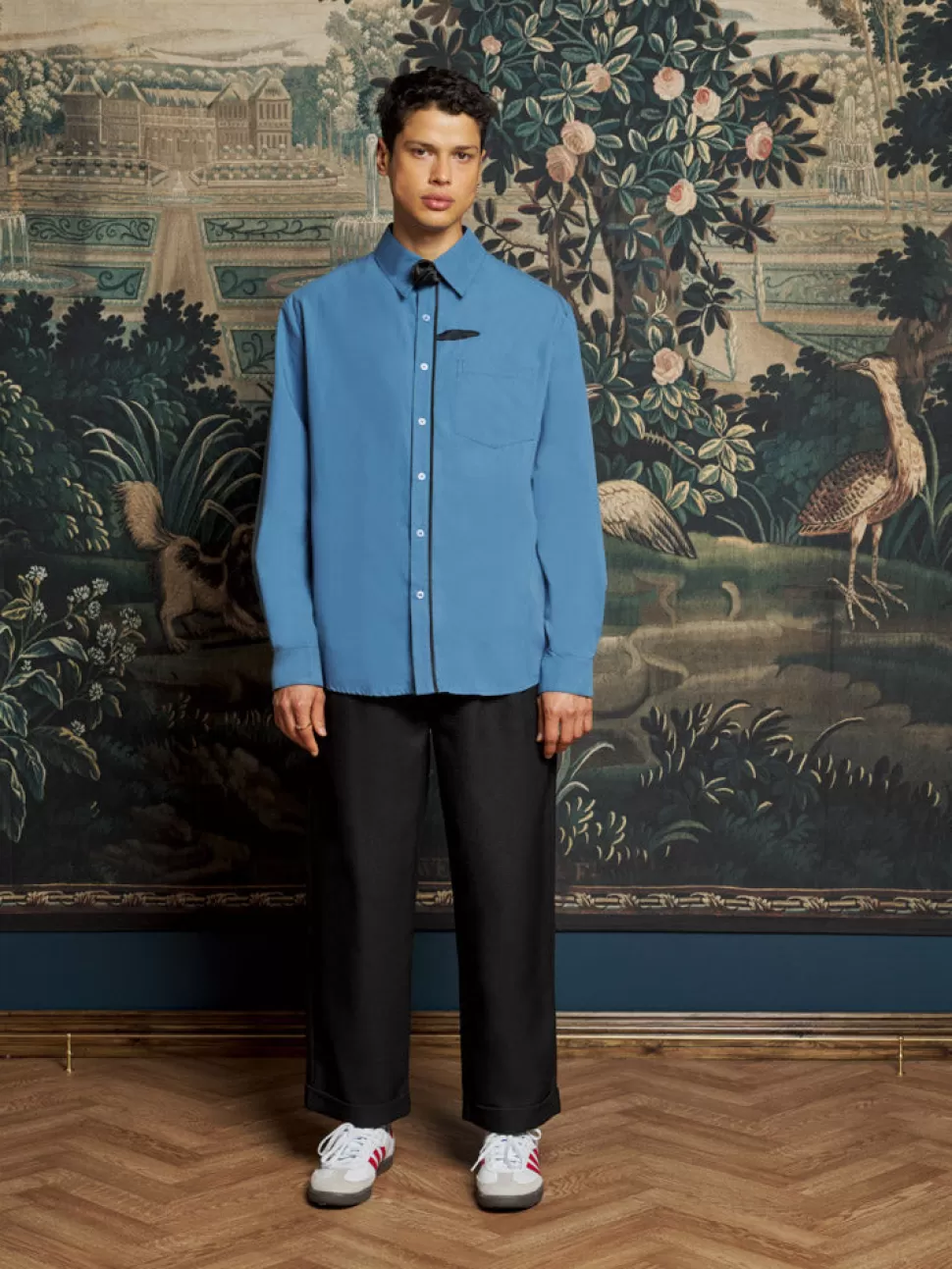 Shirts | Sister Jane Penny Flower Shirt Peacock Blue