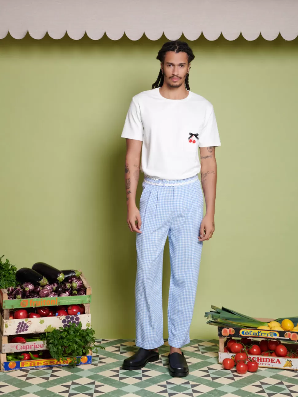 Tops | Shirts | Sister Jane Rory Cherry Embroidery Shirt Snow White