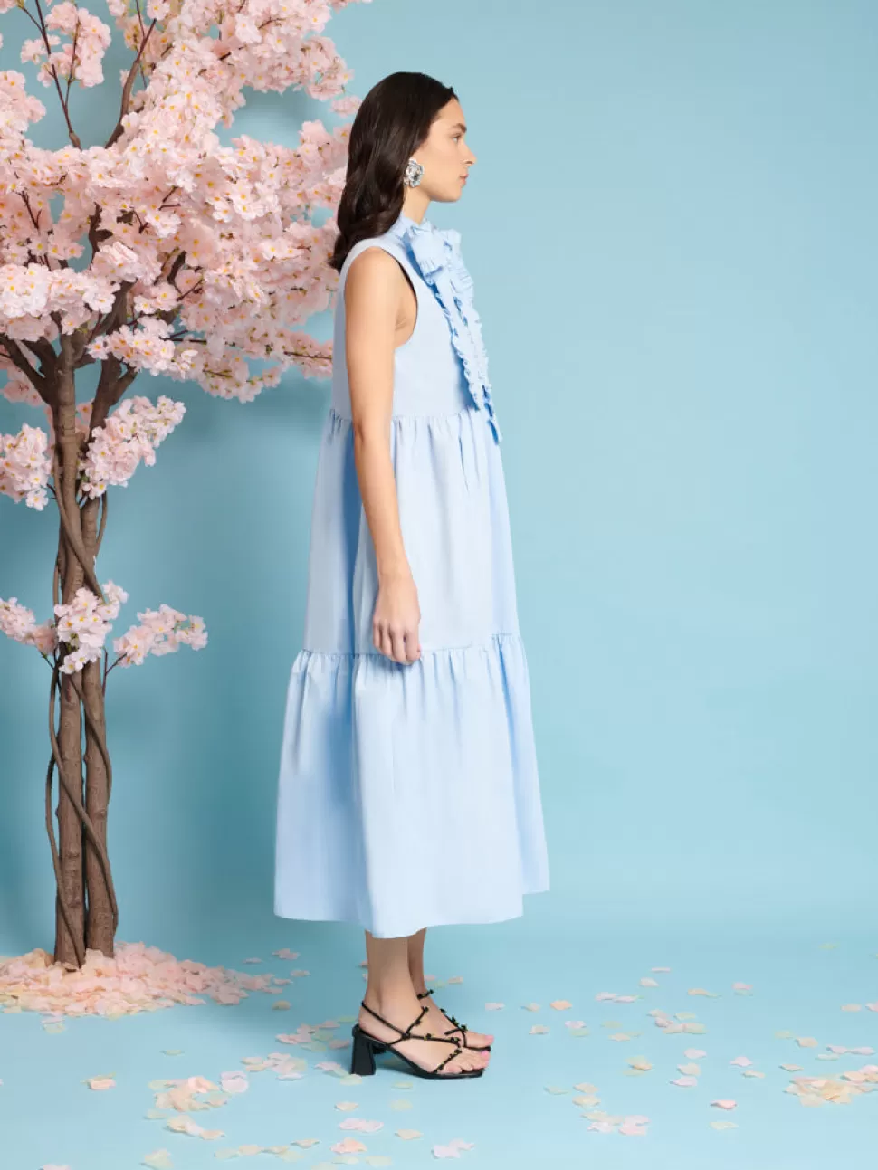 Dresses | Sister Jane Skye Bow Midi Dress Baby Blue
