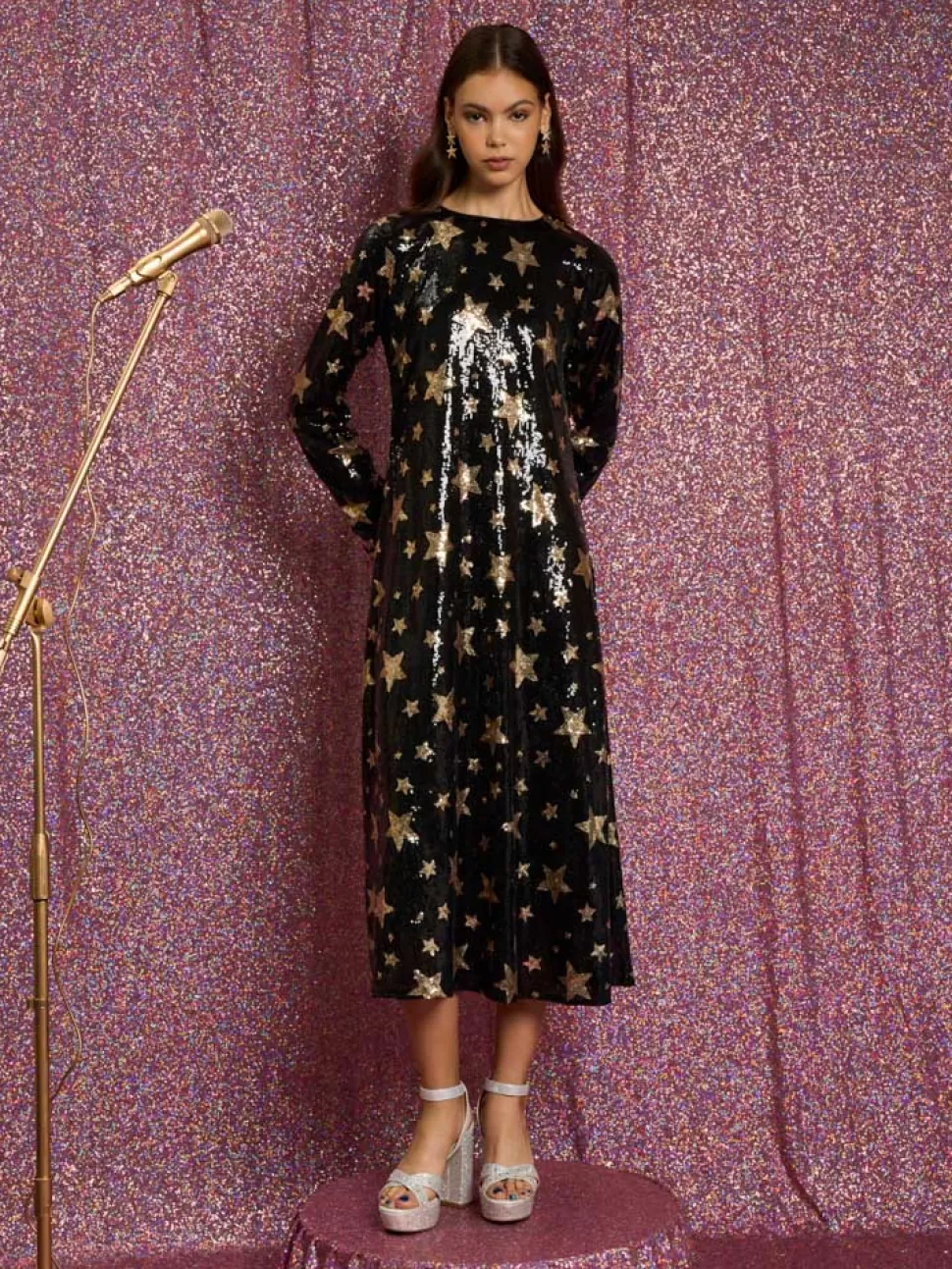Dresses | Sister Jane Super Star Sequin Midi Dress