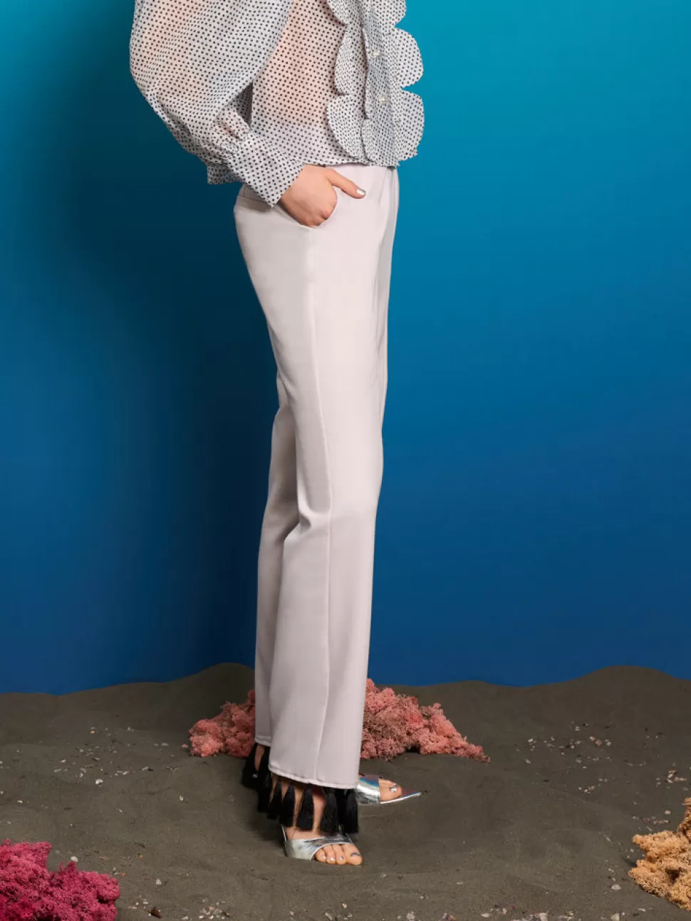 Bottoms | Sister Jane Tetra Tassel Trousers Pastel Lilac