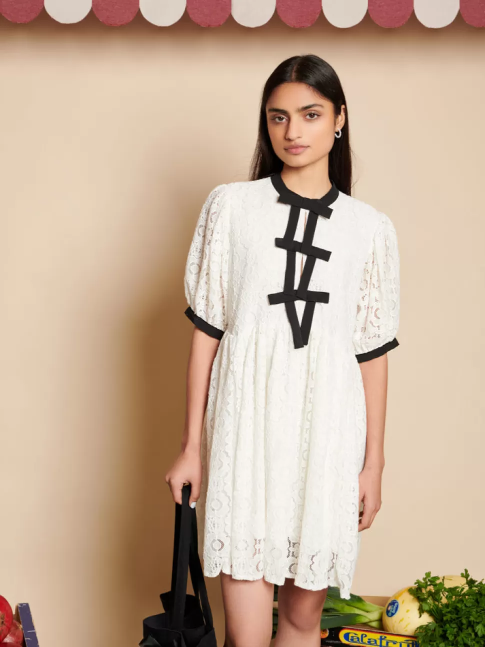 Dresses | Sister Jane Vanilla Lace Mini Dress White