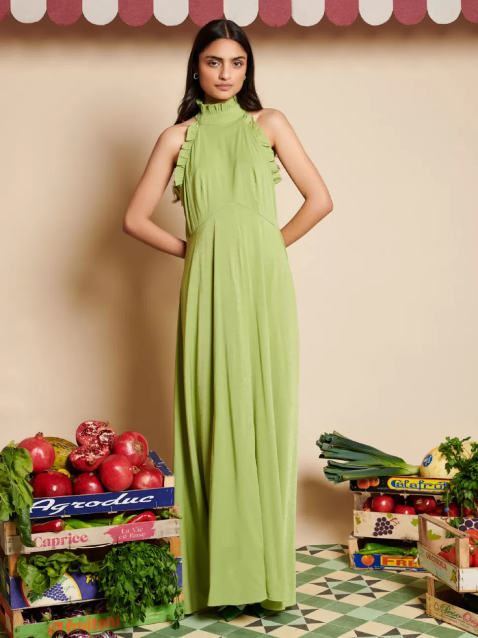 Dresses | Sister Jane Watercress Maxi Dress Lime Green