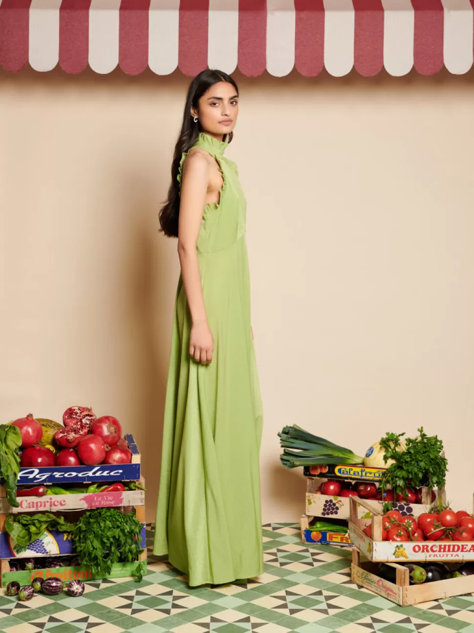 Dresses | Sister Jane Watercress Maxi Dress Lime Green